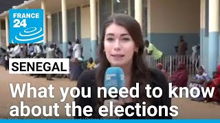 Senegal heads to polls as new leaders eye parliamentary win • FRANCE 24 English