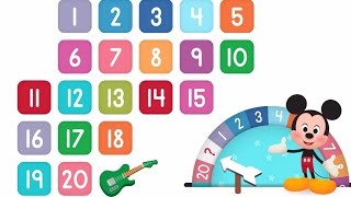 Learn Numbers Disney Buddies 123s | Kids Counting Numbers 1 to 20 by Disney