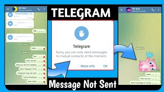 🔥Telegram Bug🔥 Telegram Account limited Problem || Message Not Sent on Telegram | Techy Shashank