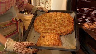 Harvest Festival Wheat-Sheaf Loaf - Recipe in Description Below