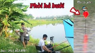 Câu lục. Buổi câu trắm đen phòi cả củ, cá ăn sắt là có thật. Fishing