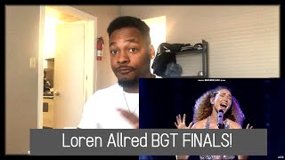 Loren Allred  'Last Thing I'll Ever Need' | The Final | BGT 2022 (REACTION)