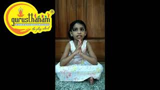 Prayer to the Almighty by Avnika Anna, Proud parents Mrs Liya Satheesh & Mr Satheesh Abraham