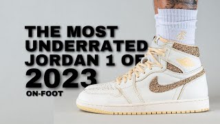 The MOST Underrated Jordan 1 of 2023 - Nike Air Jordan 1 Sail & Pale Vanilla On-Feet Review