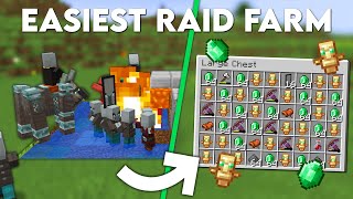 Minecraft EASIEST Raid Farm 1.20+ | Insane loot!