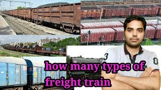 How many type of freight train in indian railway