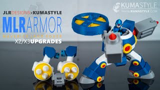 Review: JLR Designs 4inch-nel Megaman X 4inch-Nel Ride Armor X2 and X3 Upgrade Parts