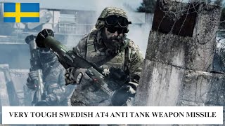 Very Tough Swedish AT4 Anti Tank Weapon Missile