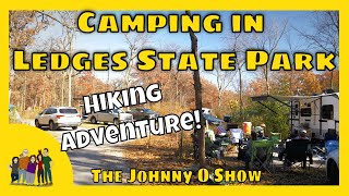 Ep. #894 Camping Adventures at Ledges State Park: Exploring Iowa's Hidden Gem