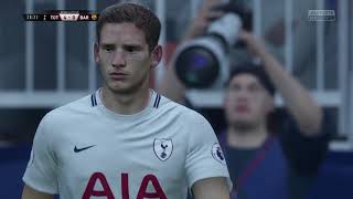 FIFA 18 Tottenham Hotspur VS Barcelona