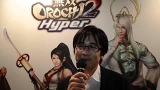 DYNASTY WARRIORS 7 Empires & WARRIORS OROCHI 3 Hyper Interview Tokyo Game Show 2012