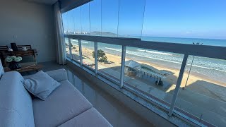 Luxuoso apartamento na Beira Mar para Temporada - Praia do Morro -  Guarapari