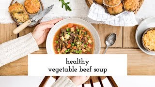 Homemade Vegetable Beef Soup