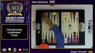 Jurgen Orlowski v Nick Sandqvist Undefeated Final