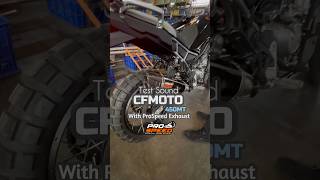 CFMOTO 450MT Test Sound with ProSpeed Exhaust