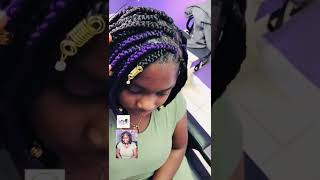 REGULAR JUMBO BOX BRAIDS | BOB STYLE #natrualhair #protectivestyles #bobstyle