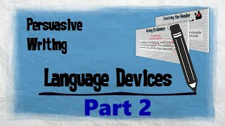 Persuasive Techniques Part 2 | Persuasive Writing | EasyTeaching