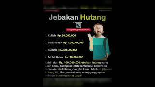 jebakan hutang setelah kuliah#shorts #2021