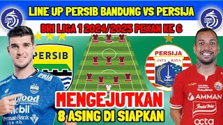 MENGEJUTKAN‼️PERSIB SIAP KAN 8 ASING UNTUK HADAPI PERSIJA - LINE UP PERSIB - PERSIB VS PERSIJA