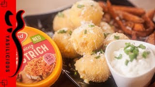 Crispy Pulled Chicken Balls - Leckerer Snack  mit Gutfried Pulled Chicken Aufstrich