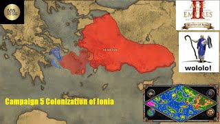 AoE II DE Return to Rome Glory of Greece Campaign 5 Colonization of Ionia