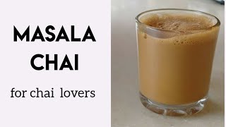 chai recipe | masala chai