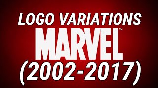 Todos los logos variados de marvel cómics de sus películas