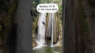 🇱🇰 Высота 25 метров Бушующая стихия, тебя держит только тонкая веревка экстрим в Шри #шриланка2023
