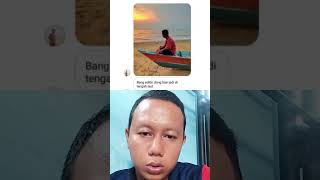 editin biar ditengah laut hasilnya bikin ngakak#shorts #reaction #funny