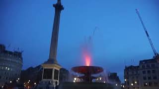 Fountain, Trafalgar Square, Charing Cross, City of Westminster, London, WC2N 5DN