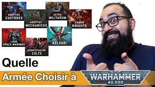 🇫🇷  Choisir son armée à Warhammer 40000 : Armées classé  ( Débutant , Confirmé , Chevronné )