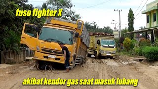 fuso fixter x, sopir ragu benam gas