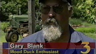 Gary Blank's Wood Duck Boxes - Klemme Iowa - KIMT TV-3 circa 1996