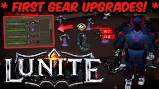 COMPLETING STARTER TASKS, GETTING A DONATOR RANK & DECENT GEAR UPGRADES! GIVEAWAY!! | Lunite/RSPS