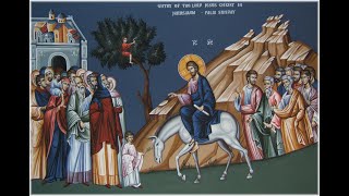 Palm Sunday Divine Liturgy