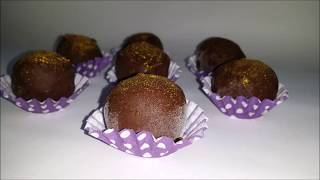 Шоколадные конфеты из сухофруктов///Chocolate candies from the dried fruit