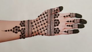 chote baccho ke liye sabse asaan mehndi design | ladkiyon ke liye mehndi design for beginners