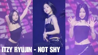 230617 ITZY RYUJIN Lotte Dutyfree Family Concert Not Shy fancam 있지 류진 직캠