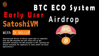 SatoshiVM Testnet Airdrop | Latest Airdrop | bitcoin Airdrop SatoshiVM Airdrop Steps #Airdrop