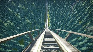 Planet Coaster: Wooden Force Roller Coaster POV