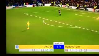 Chelsea Full Penalty Shootout Vs Norwich