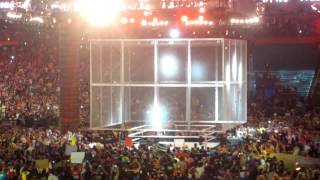 WWE WRESTLEMANIA 28 THE END OF AN ERA MATCH HELL IN A CELL HD MIAMI 1/4/2012