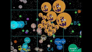 Agario FFA KOR VS. JP blitz (takeover in 8 mins)