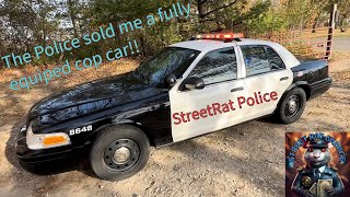 I bought a fully equipped police car from the auction. Police disabled the lights, let make it work!