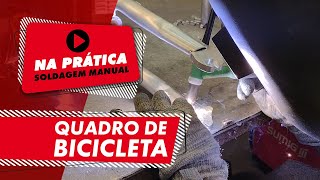 Soldando quadro de bicicleta com Lion 350 | SUMIG NA PRÁTICA