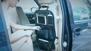 Car Seat Organizer with USB charger slot Review