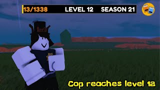 Cop reaches level 12 in Roblox Jailbreak!