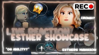 ESTHER'S ABILITIES EXPLAINED! 🌙 | *LIVE-REACTION* | TVL2 ROBLOX