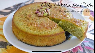 My Easy & Moist Pistachio Cake