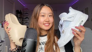 ASMR shoe & purse tapping [honest review]